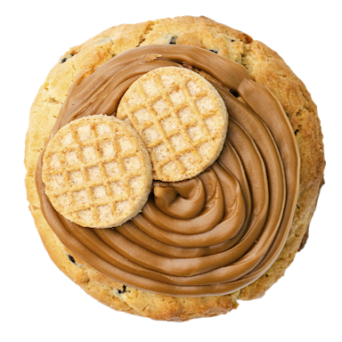 Blueberry Eggo® Waffle Cookie Cookie