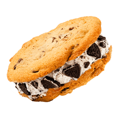 Chocolate Chip Ice Cream Chewie-wich Cookie