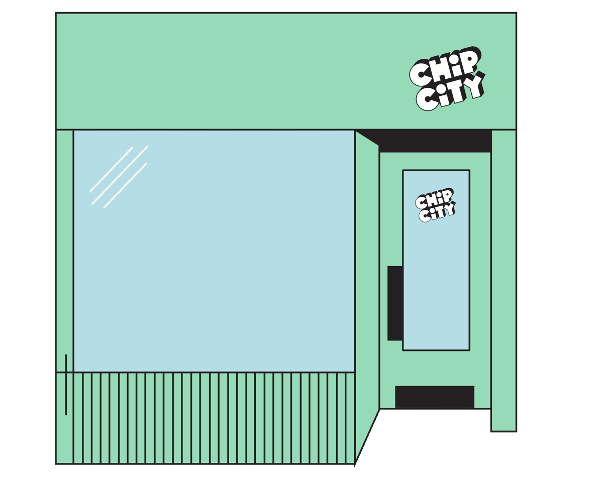 Cartoon Storefront