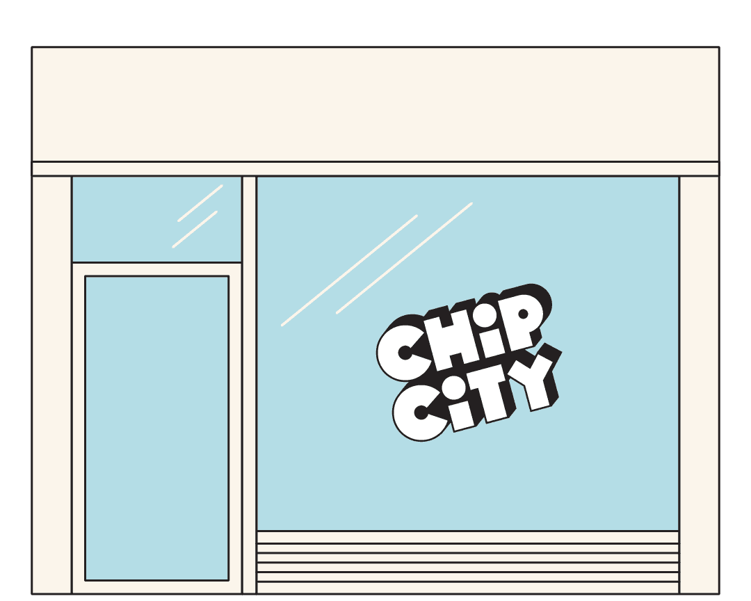 Cartoon Storefront