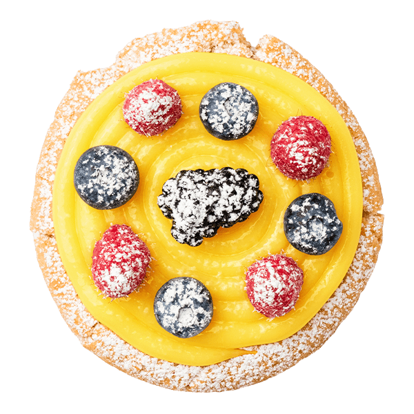Passionfruit Mixed Berry tart Cookie