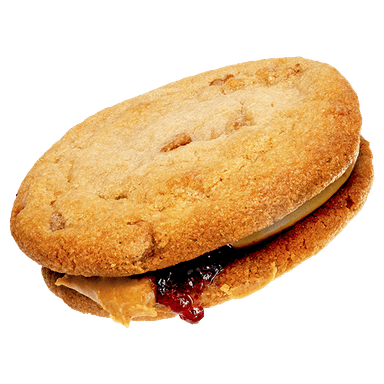 Peanut Butter & Jelly Thinwich Cookie