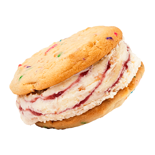 Raspberry Confetti Cookie