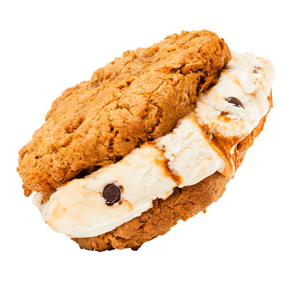Salted Caramel Oat Cookie