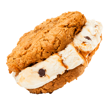 Salted Caramel Oat Cookie