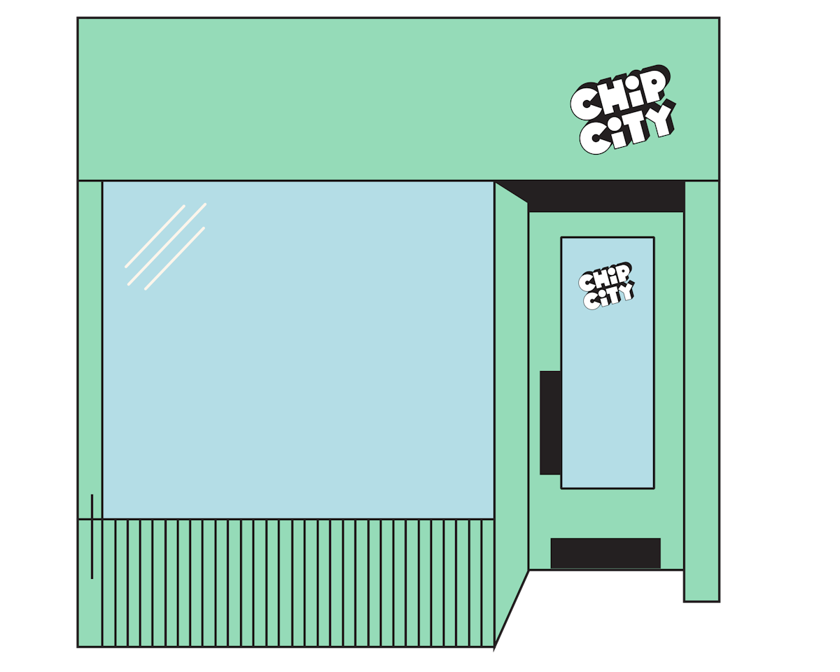 Cartoon Storefront